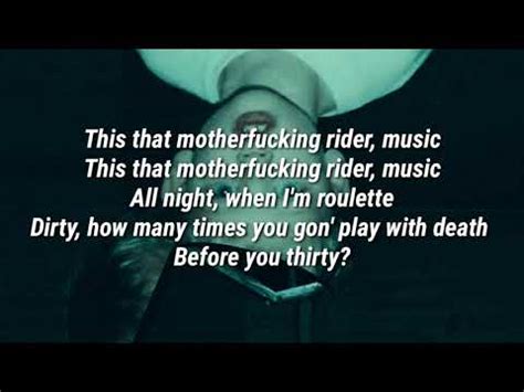 roulette mgk lyrics|Roulette .
